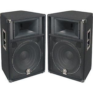 Yamaha S115V 2-Way 15" Club Series V Speaker Pair