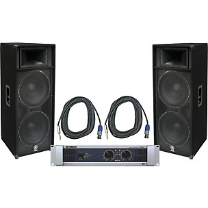 Yamaha S215V/ P7000S Speaker & Amp Package