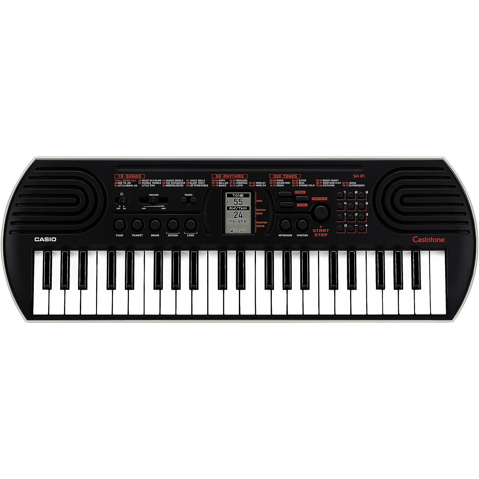 Casio SA-81 44-Key Mini Portable Keyboard - | Music & Arts
