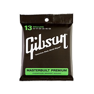 Gibson SAG-MB13 Masterbuilt Premium Phosphor Bronze Acoustic Guitar Strings