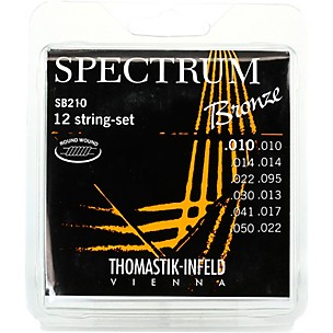 Thomastik SB210 Spectrum Bronze Extra-Light 12-String Acoustic Guitar Strings