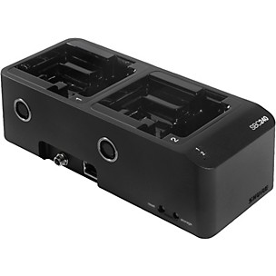 Shure SBC240-US Two-bay networked docking charger for ADX1 and ADX2 transmitters (includes power supply)