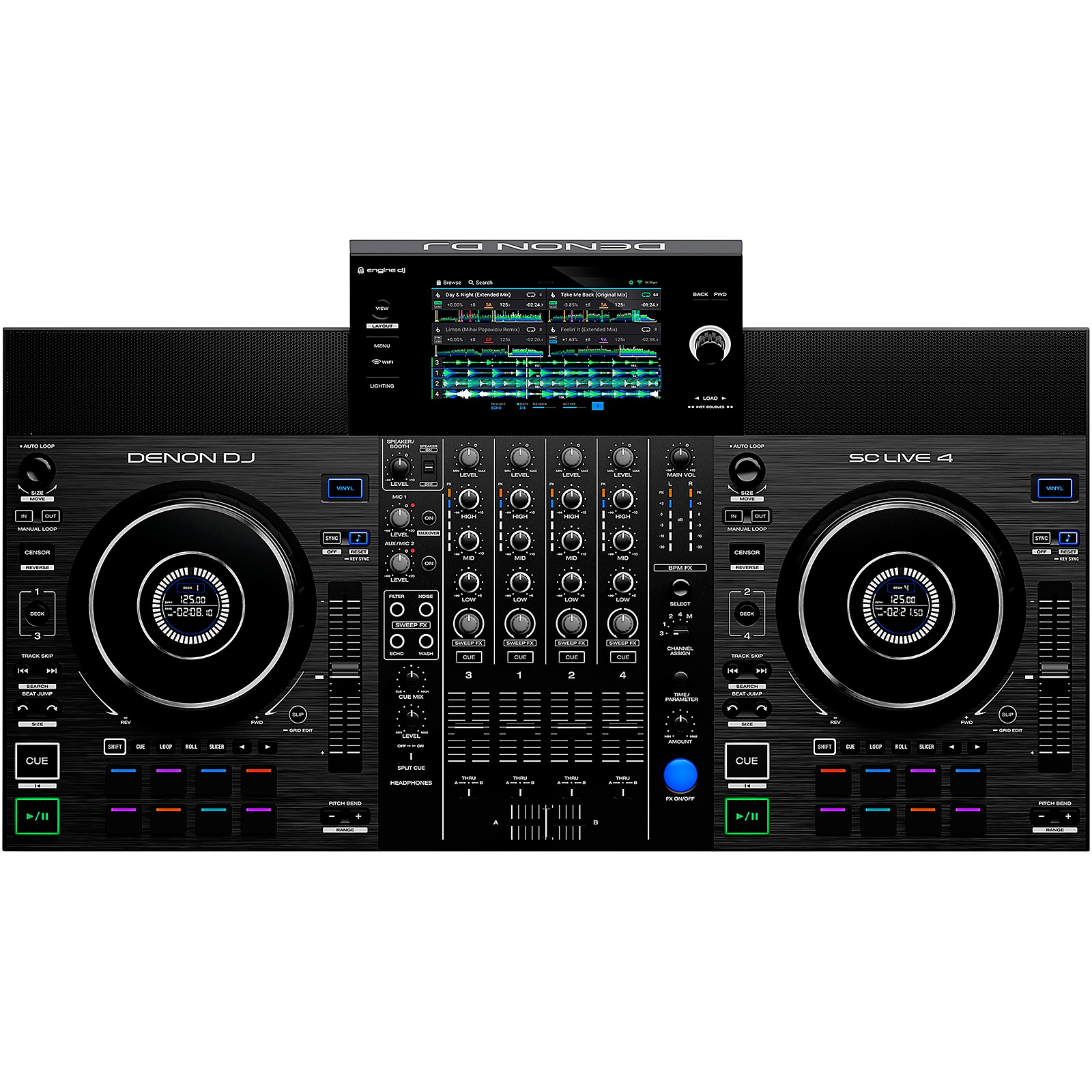 檜*様 美品 Denon DJ Sc Live 4 Denon DJ SC LIVE 4 4-Deck Standalone DJ Controller | Music & Arts