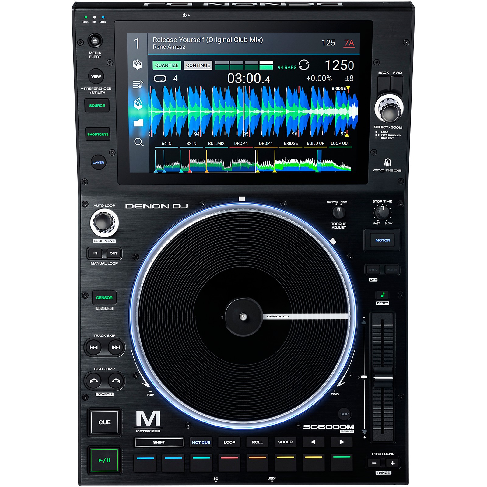 Denon DJ Denon DJ SC6000M Prime Motorized DJ Media Player
