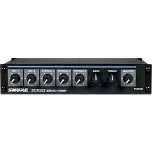 Shure SCM262 Stereo Microphone Mixer