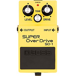 BOSS SD-1 Super OverDrive Guitar Effects Pedal