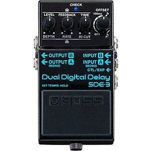 BOSS SDE-3 Dual Digital Delay Effects Pedal