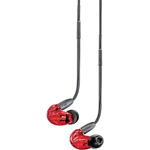 Shure SE215 Earphone, Red