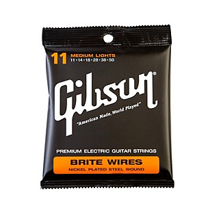 Gibson SEG-900ML Medium Light L5 Pure Nickel Wound Jazz Electric Guitar Strings