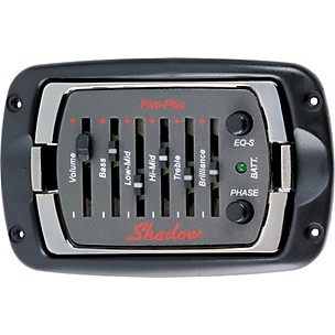 Shadow SH Five Plus Preamp with Volume and 5-Band EQ