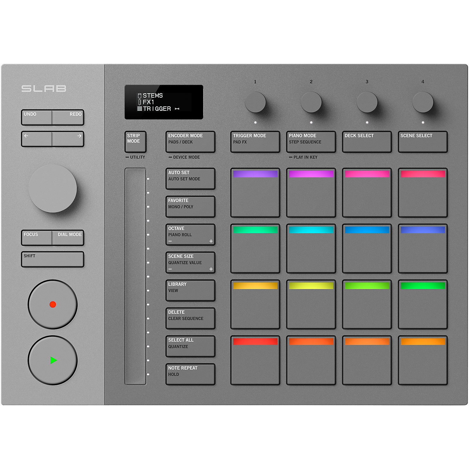 DTM・DAW AlphaTheta Serato Studio Controller SLAB AlphaTheta SLAB Hardware Controller for Serato Studio | Music & Arts