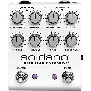 Soldano SLO Plus Dual-Channel Super Lead Overdrive Effects Pedal -
