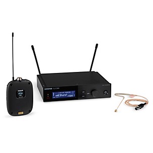 Shure SLXD14+/153T Wireless Earset Microphone System -