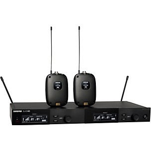 Shure SLXD14D Dual Combo Wireless Microphone System