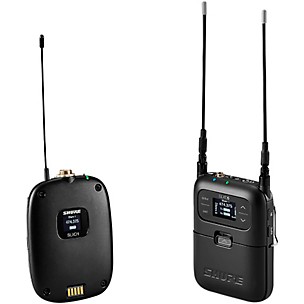 Shure SLXD15/UL4B Portable Digital Wireless Bodypack System with UL4B Lavalier Microphone - Band G58