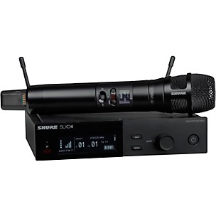 Shure SLXD24/N8CB Digital Wireless Handheld Microphone System With Nexadyne 8/C Cardioid Capsule