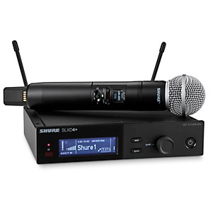 Shure SLXD24+/SM58 Digital Wireless Handheld Microphone System -