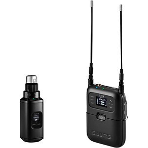 Shure SLXD35 Portable Digital Wireless Plug-On System with SLXD3 XLR Plug-On Transmitter - Band G58