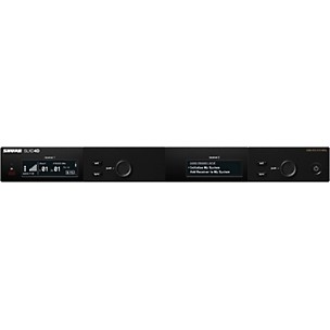 Shure SLXD4D Dual-Channel Digital Wireless Receiver