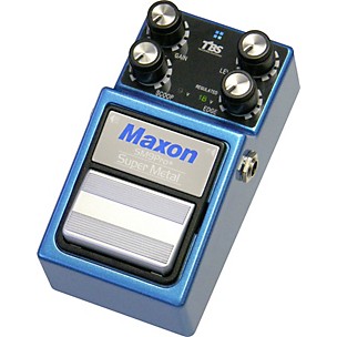 Maxon SM-9 Pro+ Super Metal Distortion Guitar Effects Pedal