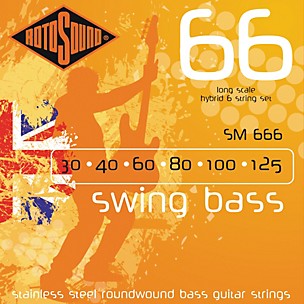 Rotosound SM666 Trubass 6-String Roundwound Bass Strings