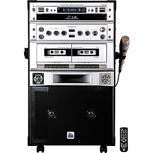 The Singing Machine SMG-900 3 CD+G Carousel Portable Karaoke System
