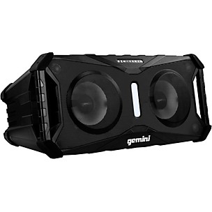 Gemini SOSP-8BLK SoundSplash - Floating Dual 8" Bluetooth Speaker w/ LED Party Lighting