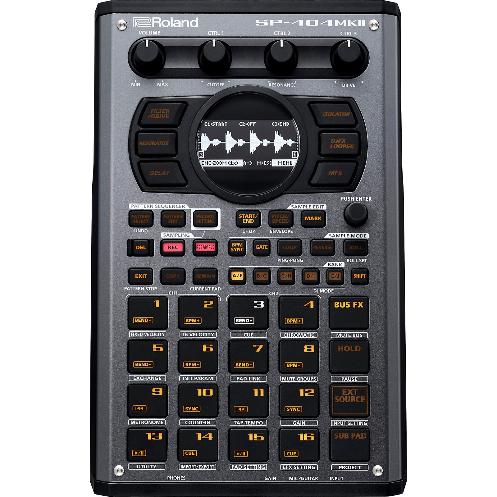 新品　未開封品 ROLAND SP-404MKII Roland SP-404MKII Creative Sampler and Effector | Music & Arts