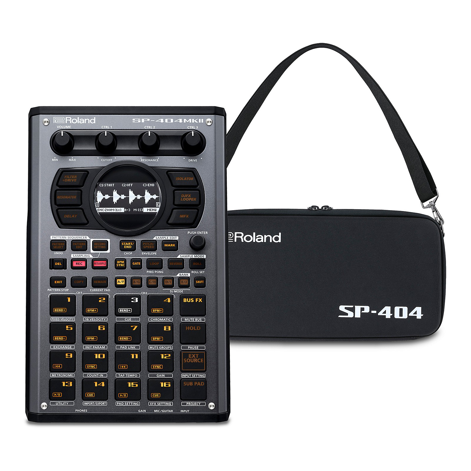 Roland SP-404MKII With Custom Carrying Case | Music & Arts