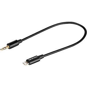 Saramonic SR-C2000 3.5 mm TRS Male to Apple Lightning Connector Microphone & Audio Adapter Cable, 9"