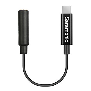 Saramonic SR-C2007 Gold-Plated 3.5mm Female Microphone & Audio Adapter Cable for DJI Osmo Action