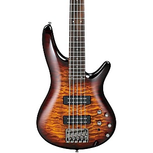 Ibanez SR405EQM Quilted Maple 5-String Electric Bass Guitar