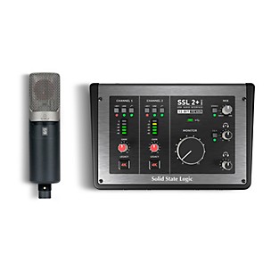 Solid State Logic SSL 2+ MKII USB Audio Interface & VMS ML-1A Bundle