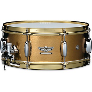 TAMA STAR Reserve Hand Hammered Brass Snare Drum