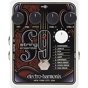 Electro-Harmonix STRING9 String Ensemble and String Synthesizer Effects Pedal -