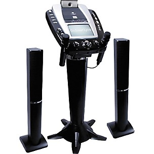 The Singing Machine STVD-999 Pedestal CDG Karaoke System with 7" Monitor and 2 Tower Speakers