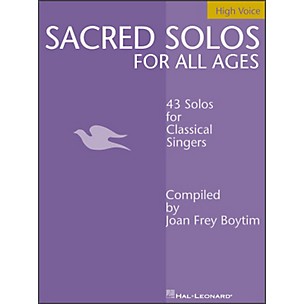 Hal Leonard Sacred Solos for All Ages for High Voice