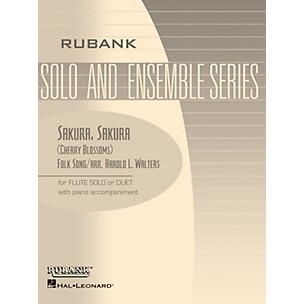 Rubank Publications Sakura, Sakura (Cherry Blossoms) (Flute Solo/Duet with Piano - Grade 2) Rubank Solo/Ensemble Sheet Series