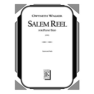 Lauren Keiser Music Publishing Salem Reel (Piano, Violin, Cello) LKM Music Series Composed by Gwyneth Walker