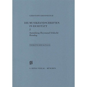 G. Henle Verlag Sammlung Raymond Schlecht, Katalog Henle Books Series Softcover