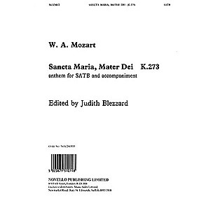 Novello Sancta Maria, Mater Dei (K.273) SATB