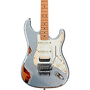 Saticoy 22 6-String Electric Guitar Ice Blue Sparkle over 3SB Saticoy