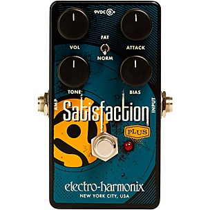 Electro-Harmonix Satisfaction Plus Fuzz Effects Pedal