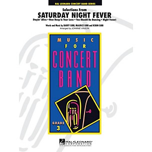 Hal Leonard Saturday Night Fever, Selections from - Young Concert Band Level 3 by Johnnie Vinson
