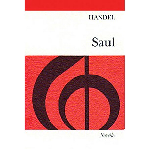 Novello Saul (Vocal Score) SATB Composed by Georg Friedrich Händel
