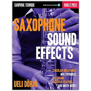 Berklee Press Saxophone Sound Effects (Book/Online Audio)