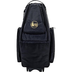 Gard Saxophone Wheelie Bag, Synthetic With Leather Trim