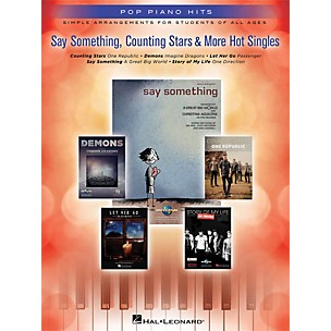 Hal Leonard Say Something, Counting Stars & More Hot Singles for Easy Piano