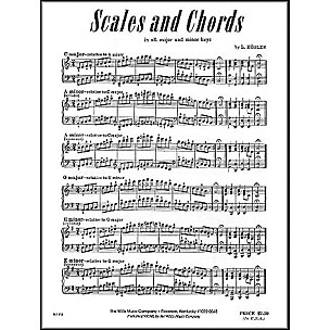 Willis Music Scales And Chords In All Major & Minor Keys by Louis Kohler