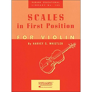 Hal Leonard Scales In First Position for Violin